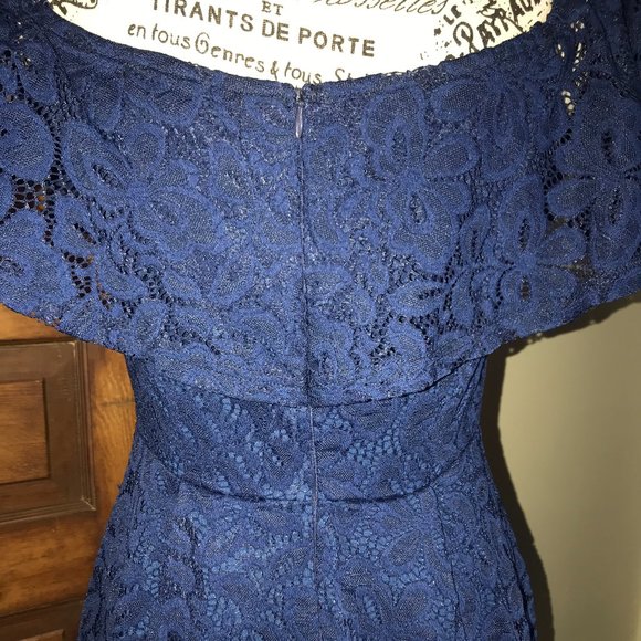 NWT Missmay Vintage Floral Lace Dress - Picture 4 of 9